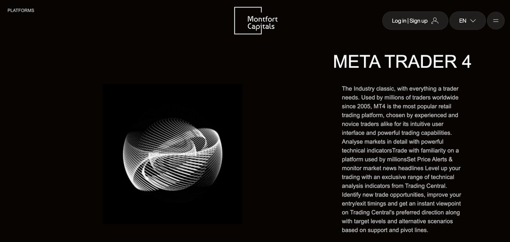 Montfort Capitals page screenshot | Online Trading Secrets Montfort Capitals page screenshot