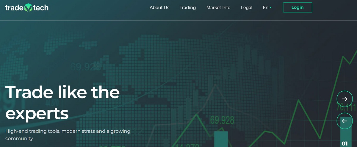 TradeVtech home page