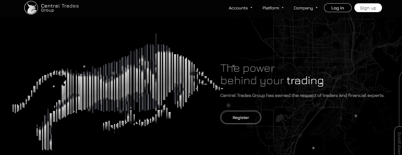 Central Trade website