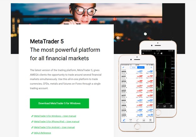 Amega Trading Platforms