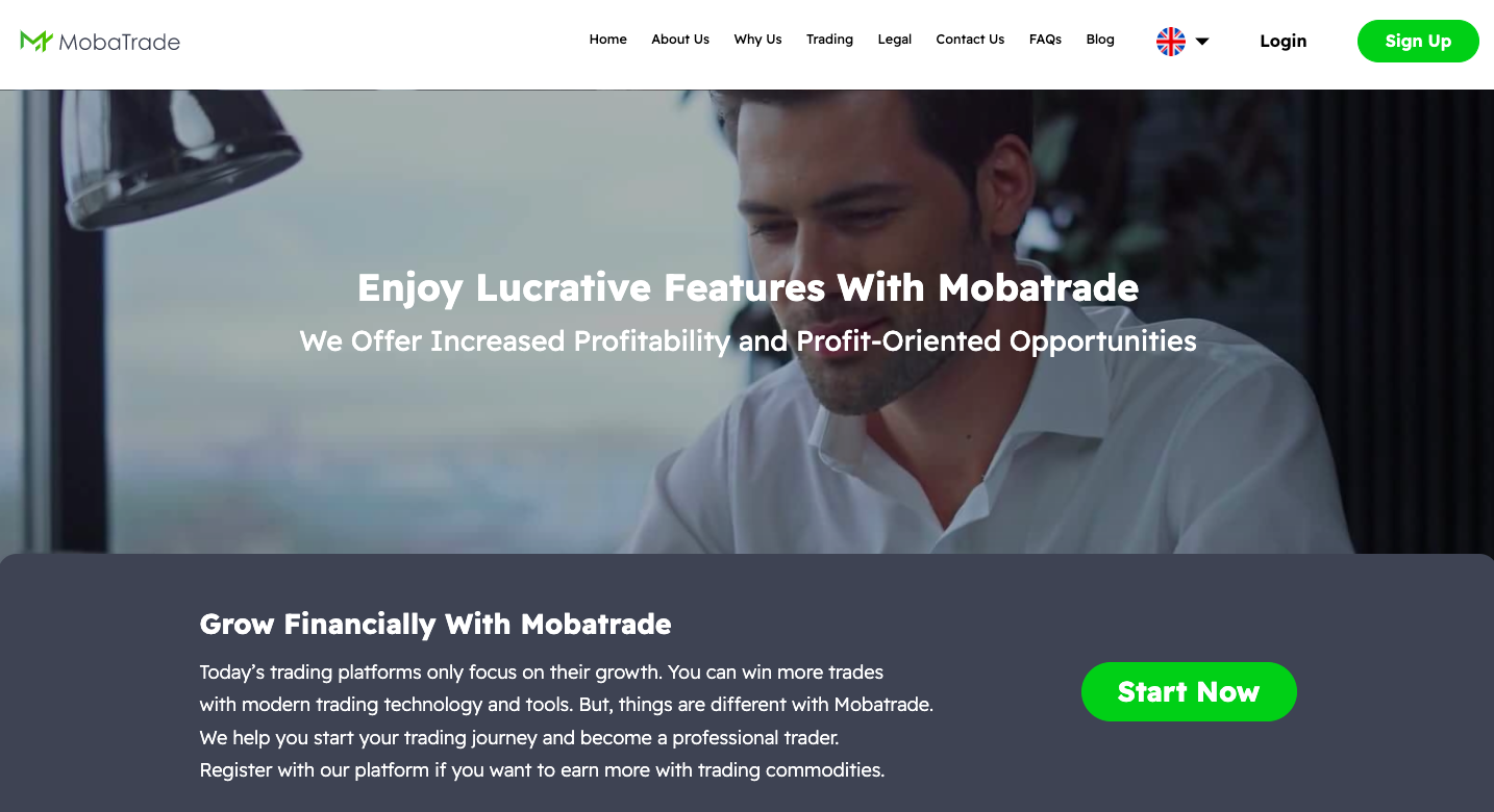 Mobatrade trading platform