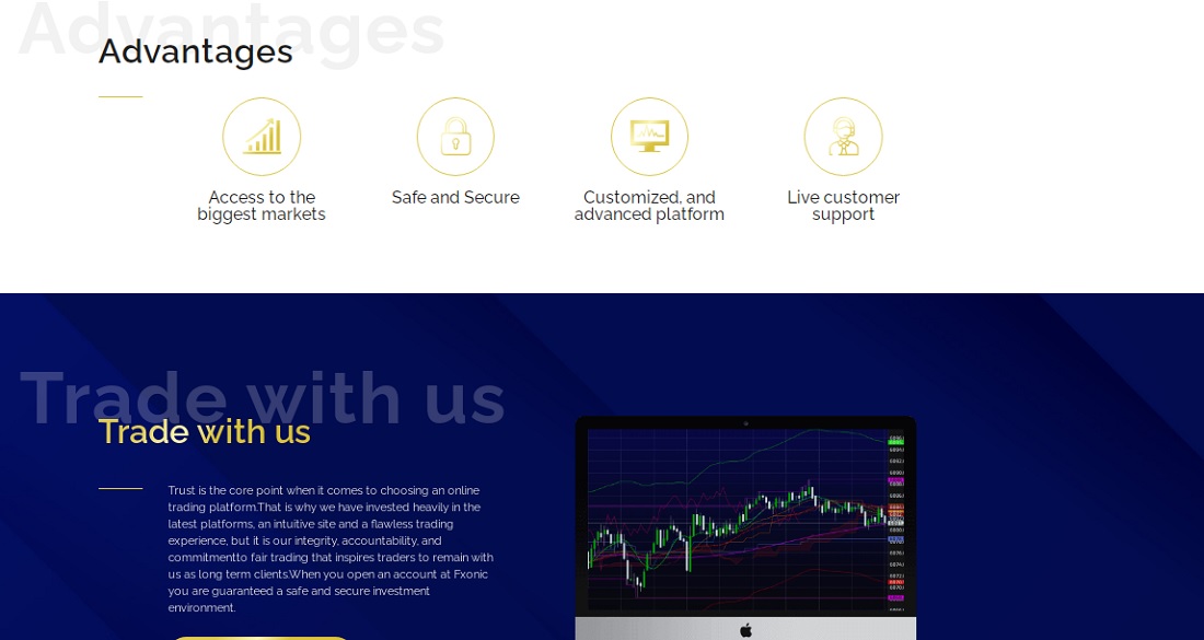 Webtrader, bonne plateforme de trading en ligne fournie par Fxonic