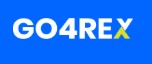 GO4REX brand logo on a blue background